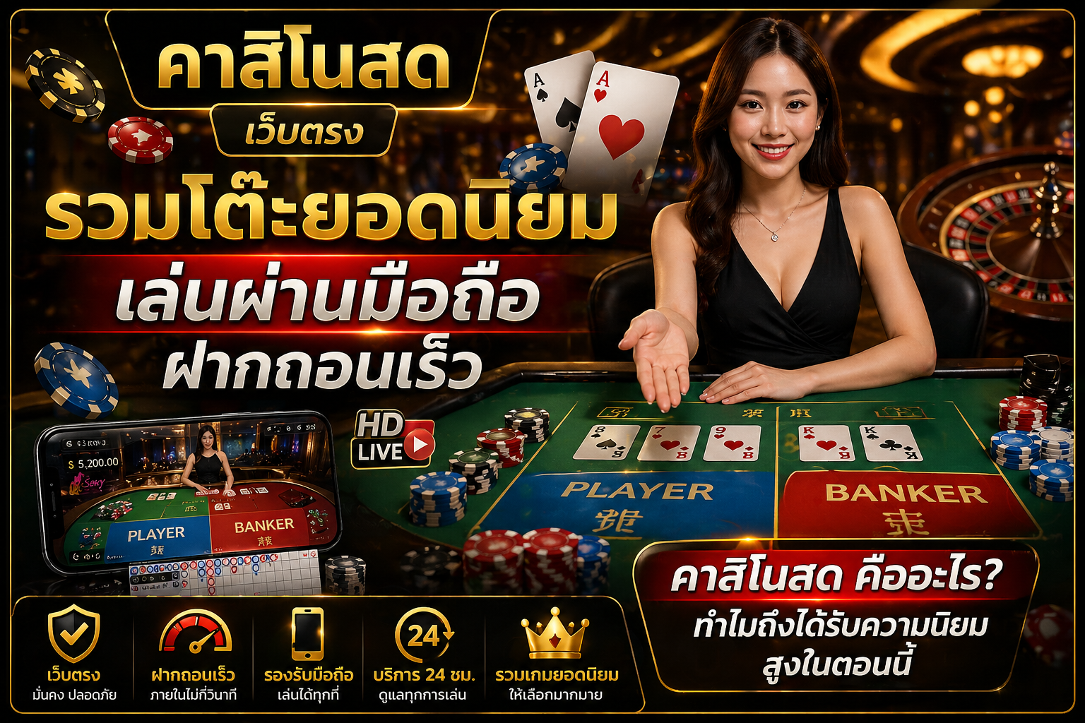 คาสิโนสด