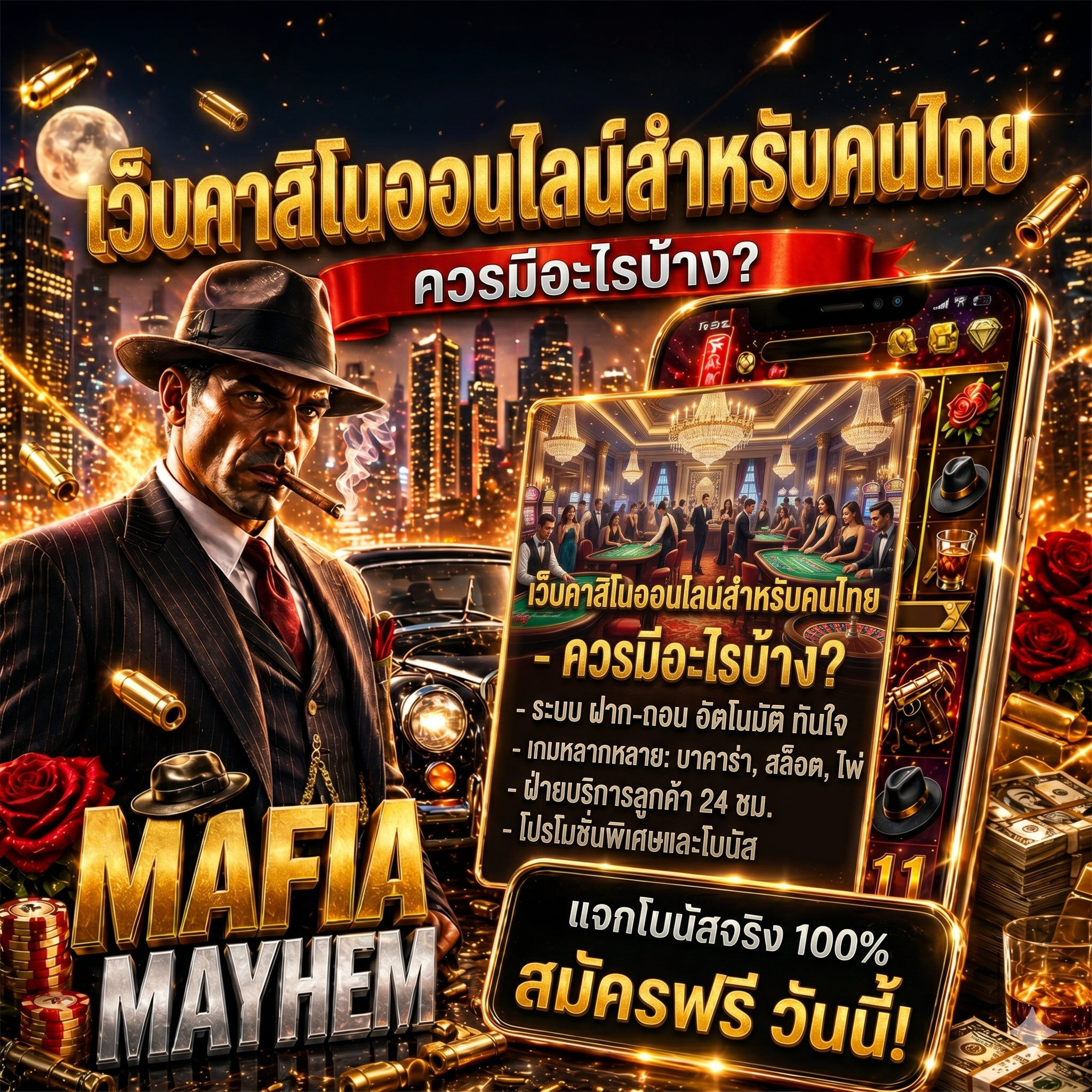 เว็บคาสิโนออนไลน์สำหรับคนไทย