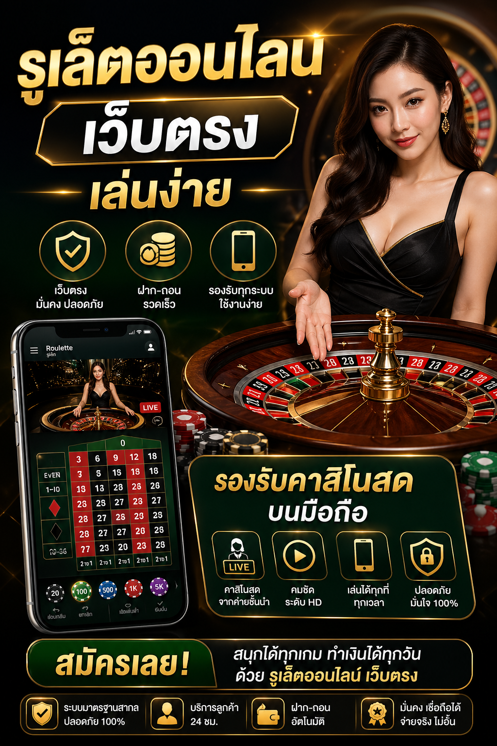 รูเล็ตออนไลน์