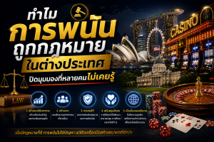 การพนันถูกกฎหมายในต่างประเทศ