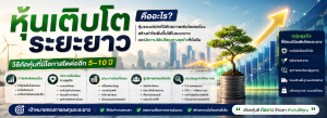 หุ้นเติบโตระยะยาว