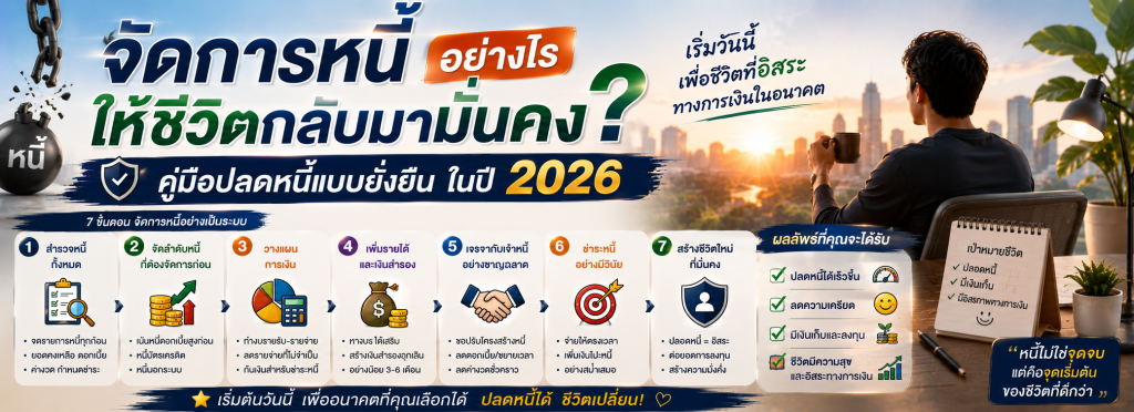 จัดการหนี้