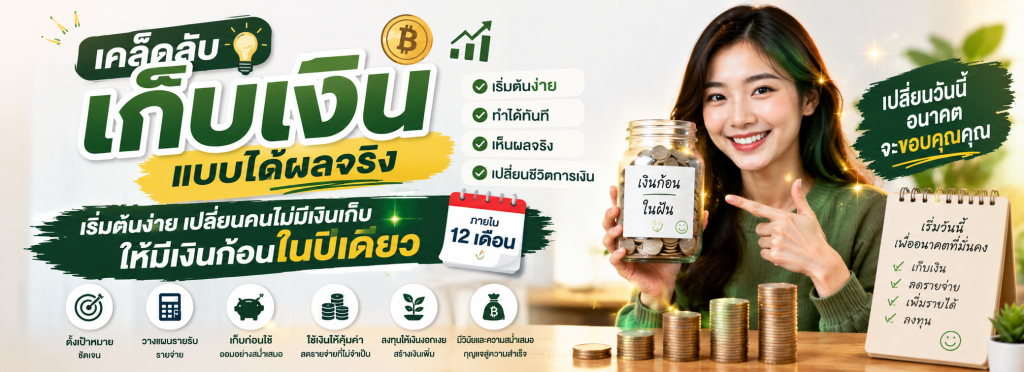 เคล็ดลับเก็บเงิน