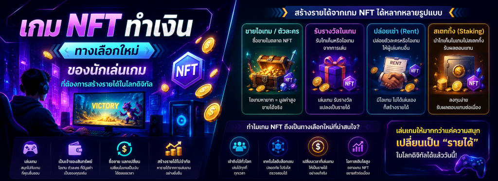เกม NFT ทำเงิน
