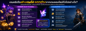 เกมคริปโตสร้างรายได้